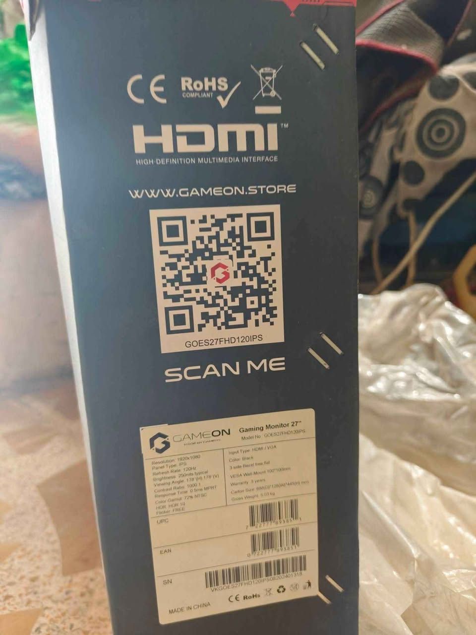 🔥 للبيع Xbox Series X 🔥
الجهاز نظيف جداً وحالته ممتازة، استعمال شخصي ومحافظ عليه.
📦 المواصفات: • Xbox Series X (أسود) • سعة 1TB SSD • يد أصلية

🎮 يتضمن: •
 Forza Horizon 5 🛻🚗🚐
• EA Sports FC 26 ⚽
•  Assassin's Creed Syndicate  🏬🏭

• اشتراك Game Pass أكثر من 4 أشهر 🔥

✅ أداء قوي جداً ✅ 
يدعم 4K و120FPS ✅
 سريع بالتحميل والتشغيل ✅
 جاهز للفحص والتجربة (( اذا طلع بي شي اخذة بالعافية )) 

_____________________________________________
وايضا 🔥

​🔥 للبيع: شاشة الألعاب المميزة   GameOn

الحجم: 27 بوصة - تجربة بصرية غامرة. 🖥️
​الدقة: Full HD (1920x1080) - وضوح وتفاصيل دقيقة. 💎
​التحديث: 120Hz - انسيابية تامة في الحركة. 🚀
​الاستجابة: 0.5ms - سرعة خيالية لا تعرف التقطيع. ⚡
​نوع اللوحة: IPS - ألوان حقيقية وزوايا رؤية واسعة. 
​إضافات: تدعم تقنية AMD FreeSync، جاهزة للكونسول (HDMI 2.1)، وتصميم عصري بحواف نحيفة. 🕹️
​
( نفس الشي نظافة فول الحمد للّه ) 

📌 العنوان بعقوبة قريب ع السوگ او فلكة الامين (  السعر ع الخاص ) بعقوبة, ديالى


**إذا كنت صاحب هذا الإعلان وتريد حذفه لأي سبب، رجاءا أرسل رسالة إلى الدعم الفني**