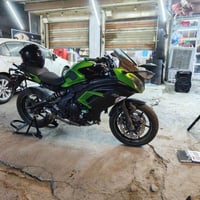 Kawasaki ninja 400 special edition  2014 رقم وسنوية بأسمي. دراجة مكفول...
