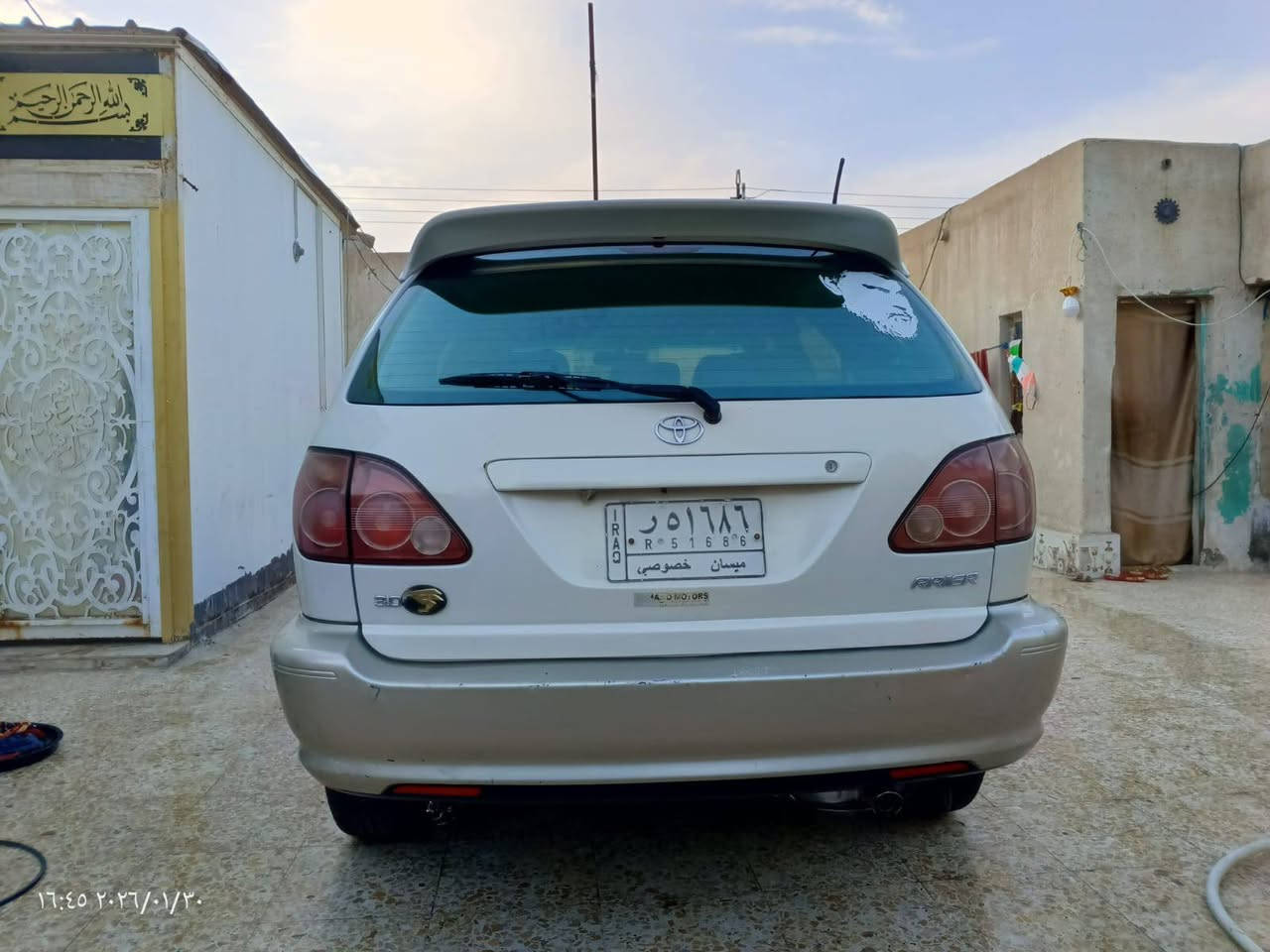 تويوتا ياباني موديل 2000
سياره بحاله ممتازه  مال جناي محرك وگير جدد ودواخل وكهربائيات كلها شغاله بيها صبغ قليل جداً 
واليشوف بالعين بعد احسن
رقمها ميسان مشروع وطني 
العنوان ميسان المجر
س ع 80 وبيها مجال 
***********
