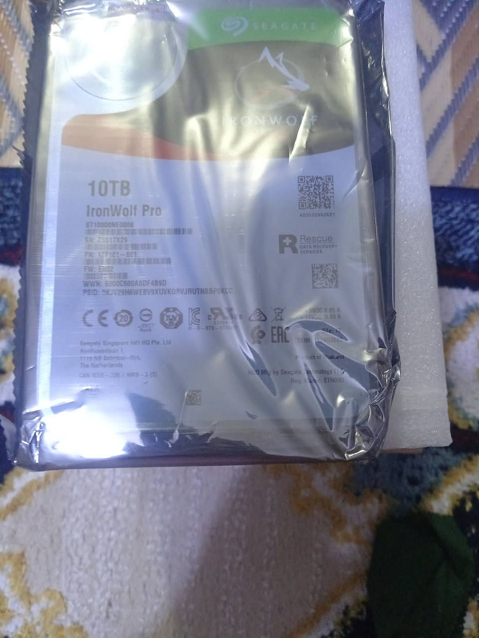 هارد 10تيرا متوفر 6قطع


**إذا كنت صاحب هذا الإعلان وتريد حذفه لأي سبب، رجاءا أرسل رسالة إلى الدعم الفني**