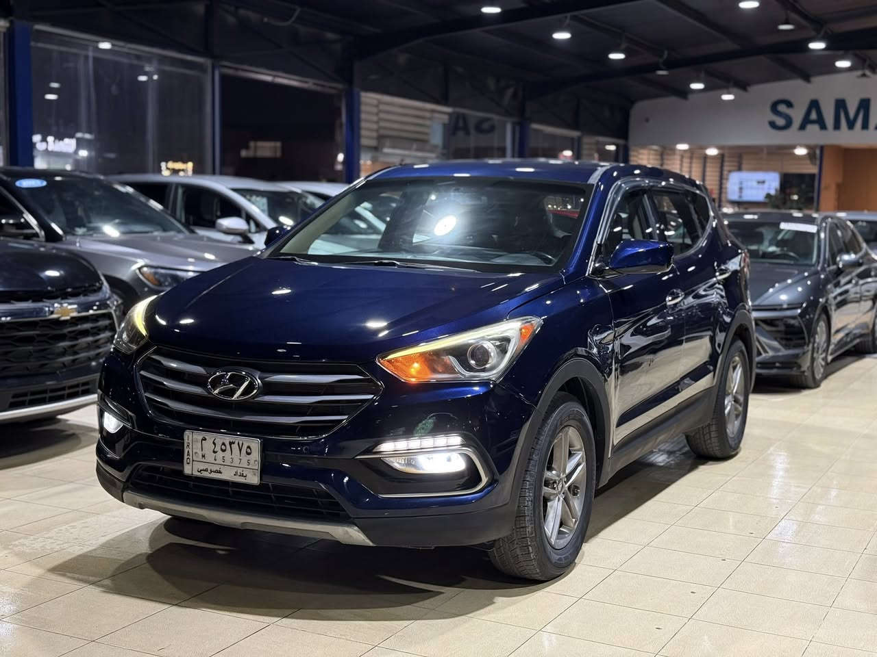 #المركبة : هونداي سنتافي لون نيلي
#الضرر : سرقة بنيد فقط
#الرقم : بغداد
#الايرباكات : بدون ضرر اي ايرباك

#المواصفات :
▪️السيارة : هونداي سنتافي
▪️الموديل : 2017
▪️المحرك : 2.4 L (اربعة سلندر)
▪️العداد : 125 الف ميل حقيقي
▪️حجم الويل : ويل كب حجم 18 مع طقم تايرات بحالة ممتازة
▪️لايتات اصفر عالي وناصي مع حاجب LED
▪️شاشة الدشبول كبيرة للتحكم بايعازات السيارة
▪️كشنات السيارة مخمل بيجي 
▪️سستم صوت
▪️تحكم ستيرن جهتين بلوتوث وحاكية وكروس سرعة وتحكم صوت 
▪️نظام ABS مانع انزلاق

السعر المطلوب : 148 ورقة مع المجال
 
***********
مكانه نجف
