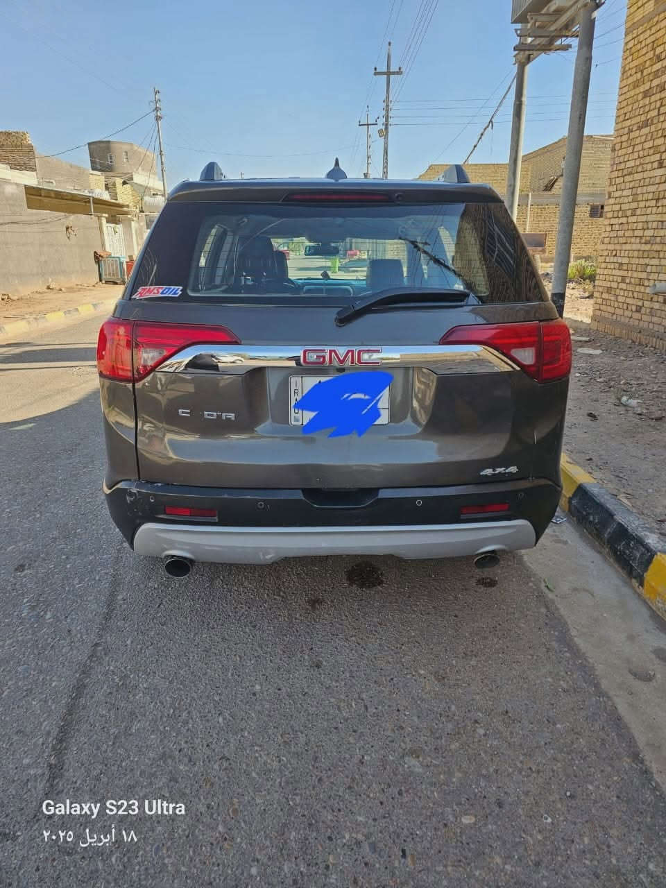 جمسي اكاديا رقم بغداد موديل١٩ محرك ٣٦٠٠ فور فويل ضربته جنطه فقط مكانه ميسان  بيع مستعجل ***********
