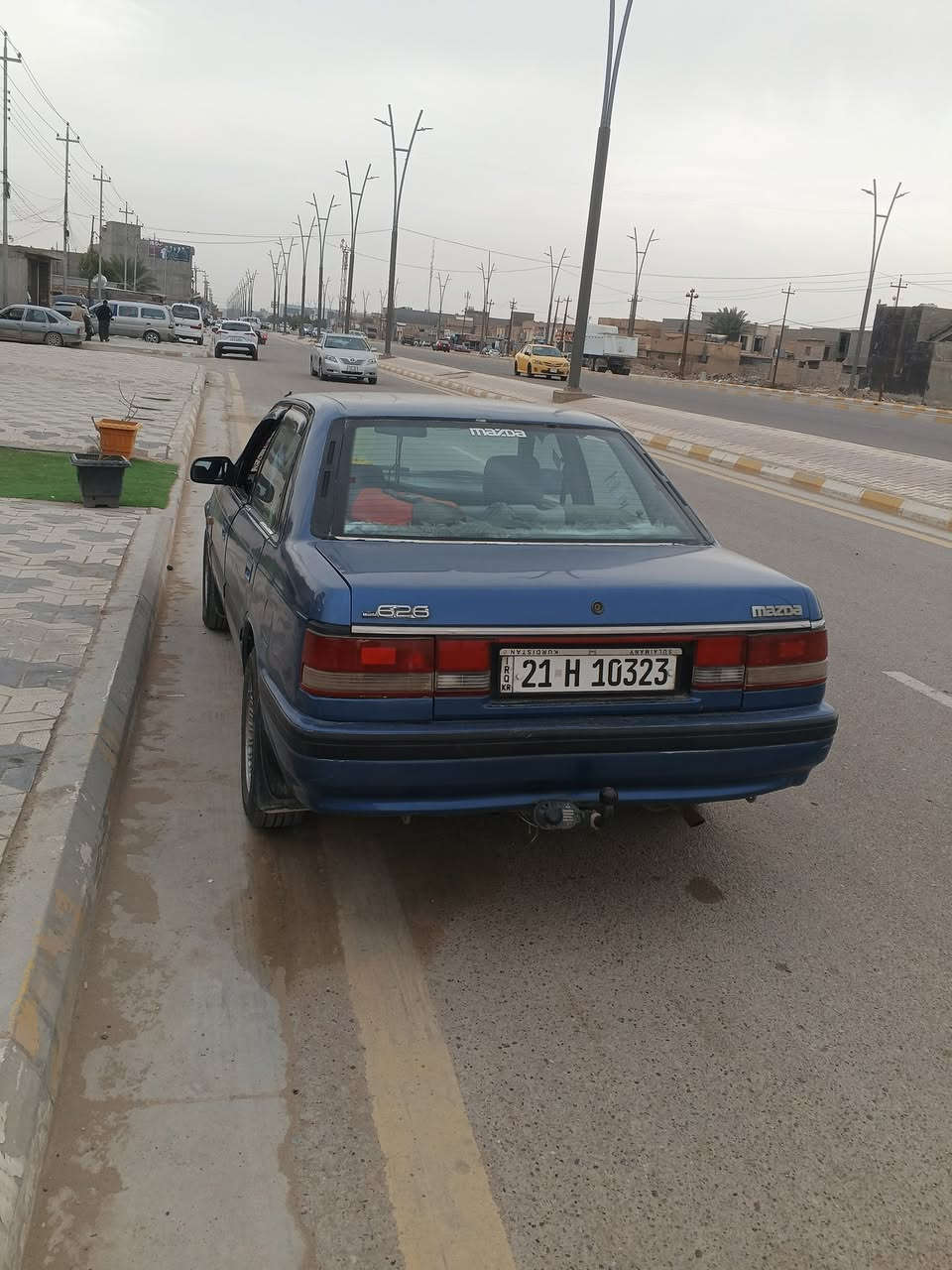 سلام عليكم سياره مازدا 626للبيع رقم سليمانيه نكليزي سنويه جديده لحد 2030 باسمي سياره حلوه ونضيفه كير عادي تخم تاير جديد مكان الفلوجه شارع 60 

***********
