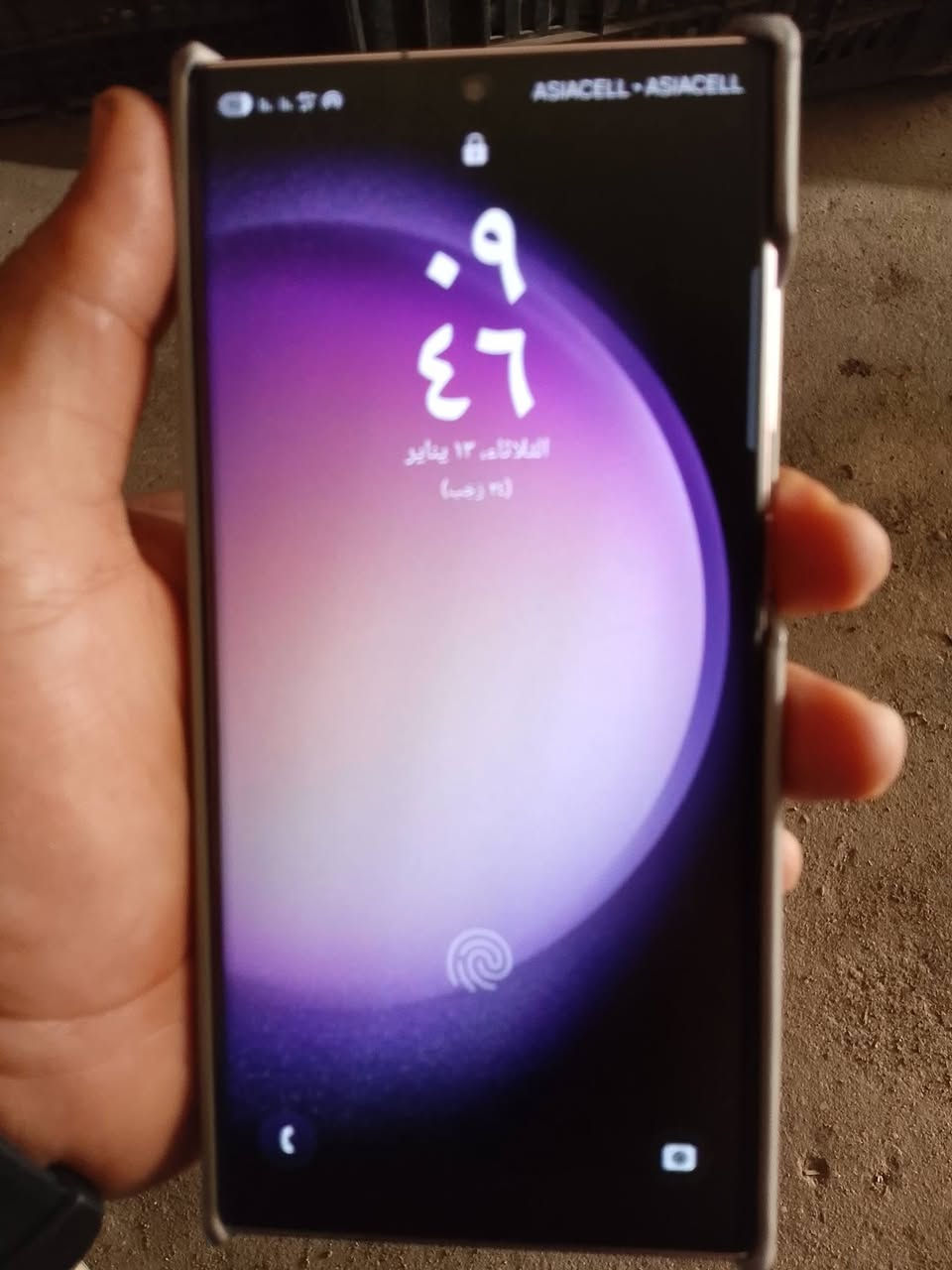 السلام عليكم 
اس٢٣ الترا وكاله كارت ضمان شاشه وكارتونه كامله وجهاز مكفول شرق اوسط سعر ٧٥٠ مكان كربلاء ***********
