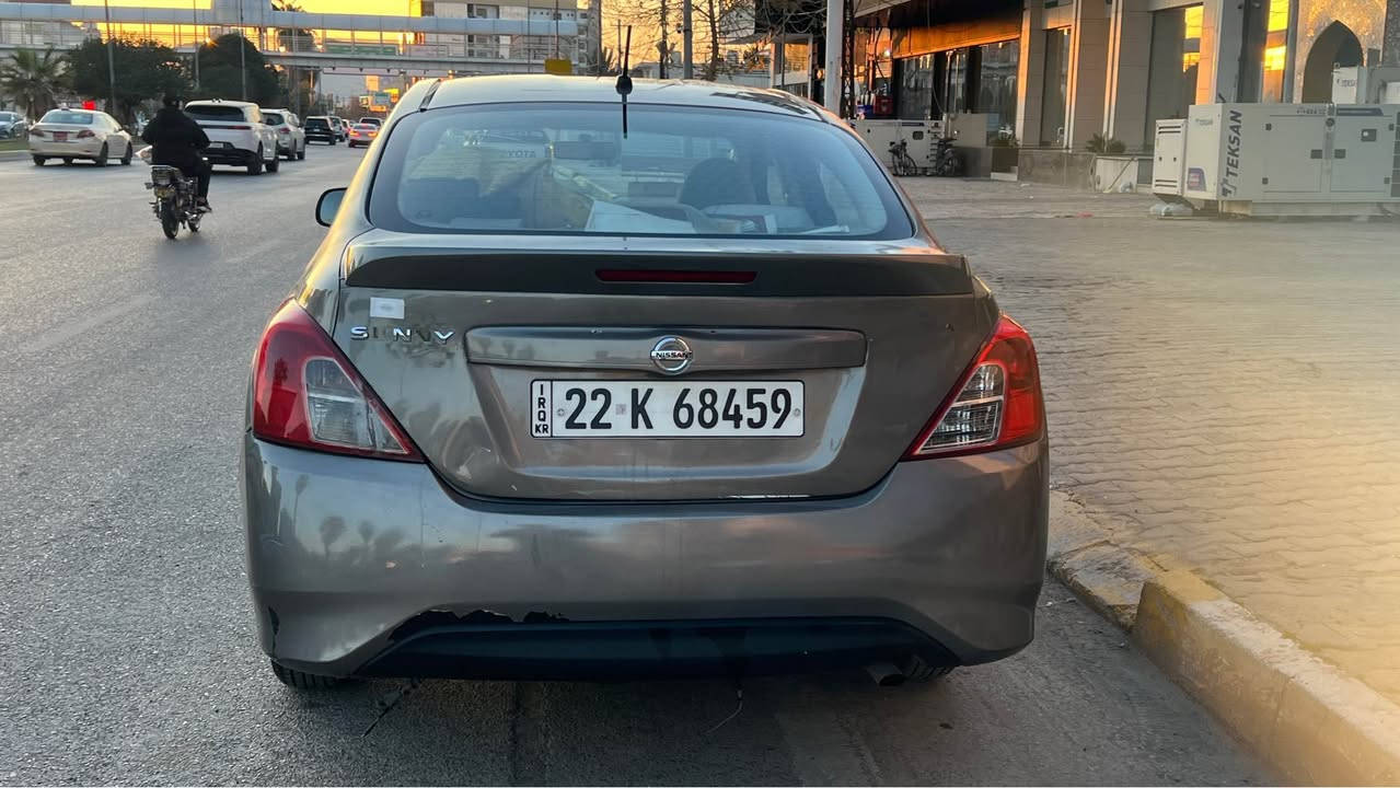 ‎نيسان صينى موديل ٢٠١٩ 
سيارەکە هيج كيشه يى نيه 
٣ پارچه و نيوى هه يه پيش كەپس
نرخ : ٨٨$

***********‎ أربيل, العراق
