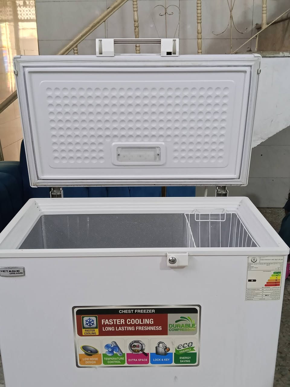 سلام عليكم مجمده للبيع استخدام بسيط 
سعر 150 العنوان بغداد حي البتول


**إذا كنت صاحب هذا الإعلان وتريد حذفه لأي سبب، رجاءا أرسل رسالة إلى الدعم الفني**