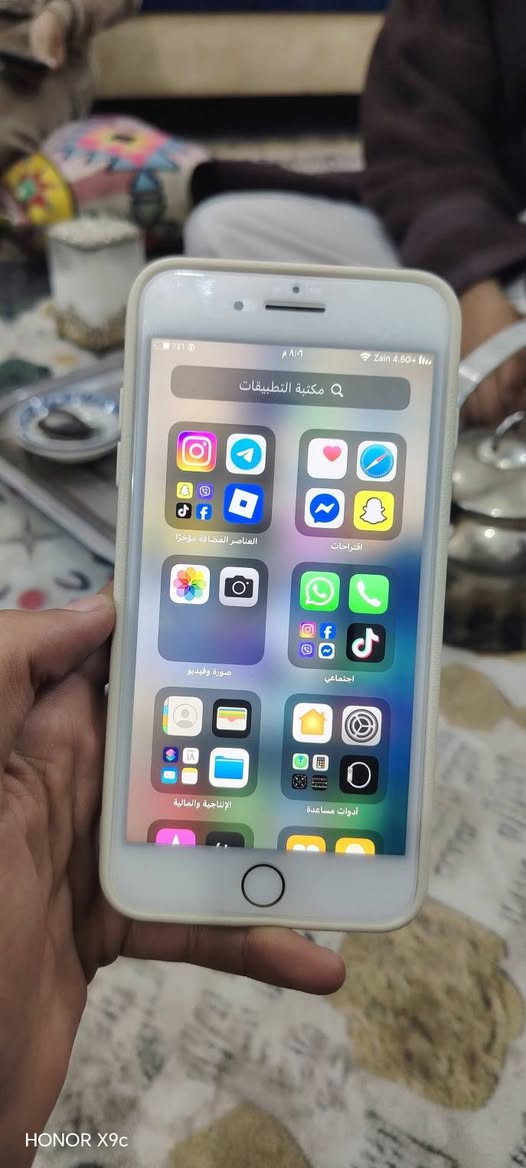 ايفون 7 بلس جهاز نضيف ذاكره ١٢٨ بطارية ١٠٠ مبدله جهاز ماامبدل بي غير البطاريه جهاز ع الفحص فقط شاحنه وياه
مكاني الكوفه للبيع فقط اعتذر ع المراوس سعر خاص


**إذا كنت صاحب هذا الإعلان وتريد حذفه لأي سبب، رجاءا أرسل رسالة إلى الدعم الفني**