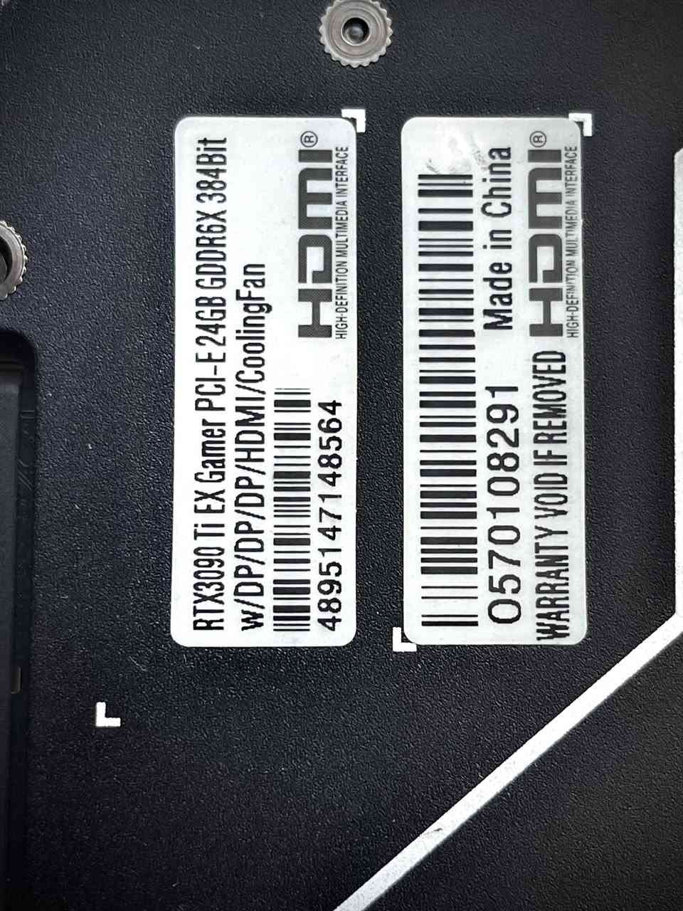 Rtx 3090TI 24GB PCI_E
A.RGB FANS

The new one  

clean 99.9%

*********** واتساب

***********
موصل متوفر توصيل
