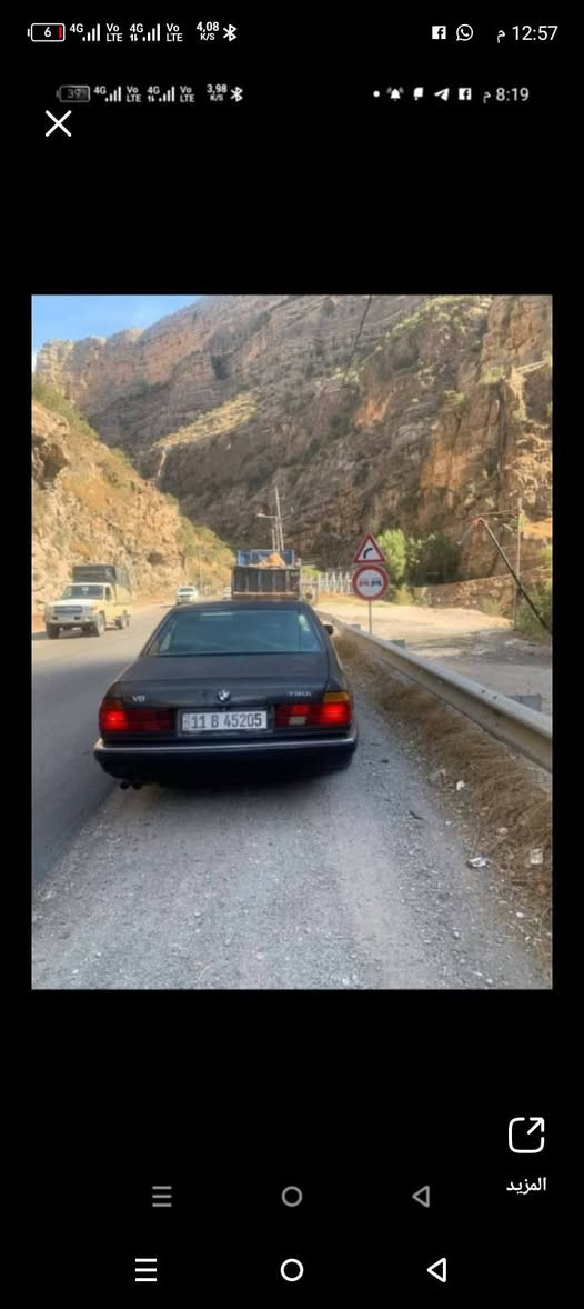 🖤✨ السلام عليكم إخوان ✨🖤
🚘 للبيع أو للمراوس
👑 BMW 730i
⚙️  – 8 سلندر
📅 موديل 1993
🔩 الحالة والمواصفات:
✔️ كير عادي
✔️ 8 سلندر أصل وفصل
✔️ تخم تايرات جاهز 🛞
✔️ تبريد فعّال ❄️
✔️ تدفئة شغّالة 🔥
✔️ شاشة حديثة (CarPlay) 📲
💡 لايتات زنون فخمة
🔍 العدسة عليها تراب فقط
⚡ من البجم للبجم كهربائيات وكالة – بدون لعب
🎨 تحتاج صبغ خفيف (جراد)
🧳 دبل جكمجة
🛞 تنتة شغّالة 100%
📍 الموقع: البصرة
📄 رقم السيارة باسمي
🤝 البيع من المالك مباشرة
📞 للتواصل الجاد فقط:
☎️ ***********
☎️ ***********
