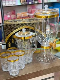 سيت رمضاني اكرلك مرتب ولا غلطة  متكون من ترمز سعة ٦ لتر ودولكة سعة ٢.٥...