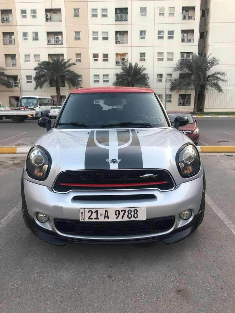 ❗️السياره كلين كلين بدون حادث وبدون صبغ 
السيارة من النوادر
🚗 للبيع  Mini Countryman 2015

سيارة نظيفة جداً، استخدام شخصي، بحالة ممتازة وما تحتاج أي صرف 👌

🔹 المحرك: 2.0 تيربو / 4 سلندر المرغوب
🔹 الفئة:cantre man
🔹 ناقل الحركة: أوتوماتيك
🔹 الدفع: أمامي
🔹 الممشى: 110 ألف كم
🔹 اللون: رصاصي قماره حمره
🔹 داخلية: اسود

✨ المواصفات:
✔️ شاشة وسطية أصلية
✔️ كاميرا خلفية + حساسات
✔️ بلوتوث وتحكم مقود
✔️ مثبت سرعة
✔️ جنوط سبور وكالة
✔️ مكيف ثلج

📌 السيارة نظيفة جداً، بدون حوادث مؤثرة
📌 فحص مرحب بيه

💰 السعر: 145 وبي مجال للشراي مكان بغداد المنصور / *********** بغداد, العراق
