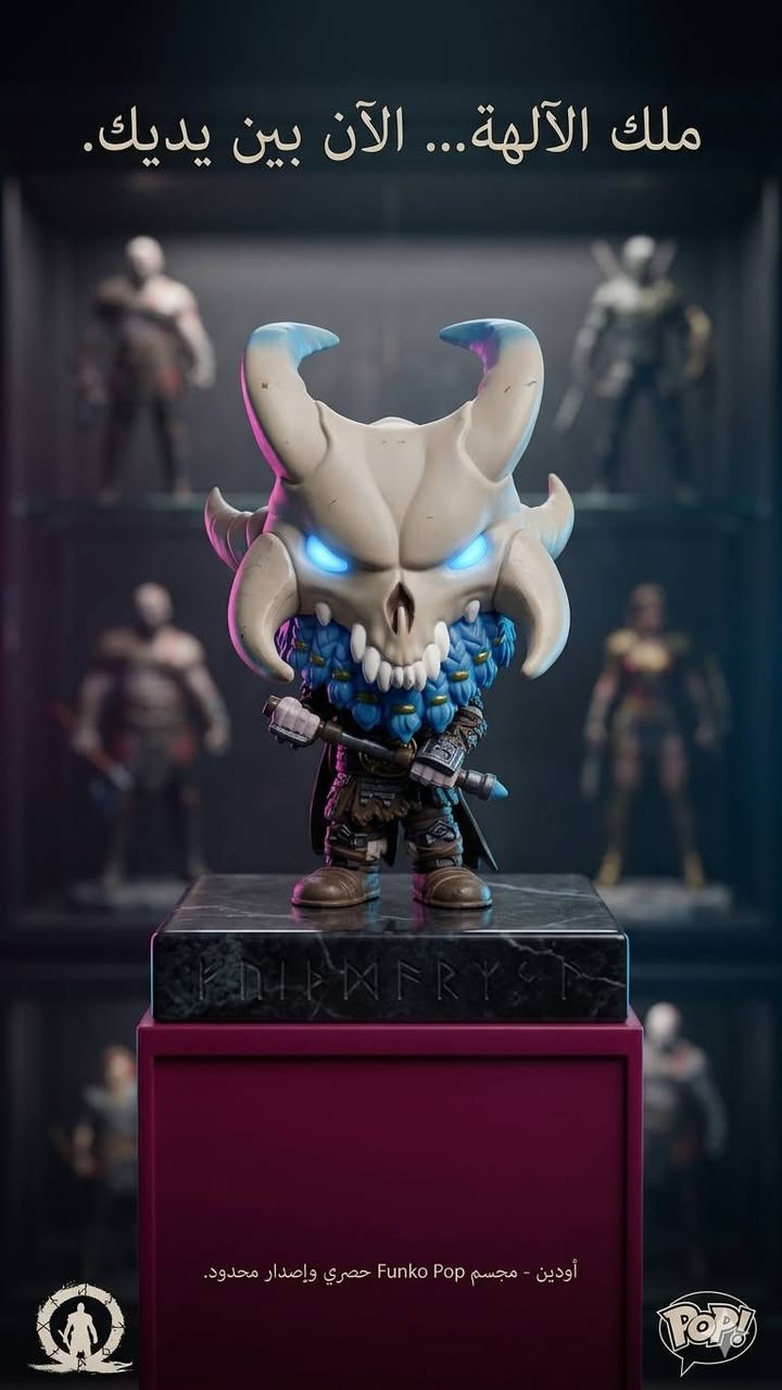 اقتني شخصيتك المفضلة من عالم Funko 🎭🔥تشكيلة مميزة من أشهر الشخصيات 💎
التوصيل متوفر لكل محافظات العراق 🚚🇮🇶
تصفح القطع  وابدأ مجموعتك!


**إذا كنت صاحب هذا الإعلان وتريد حذفه لأي سبب، رجاءا أرسل رسالة إلى الدعم الفني**