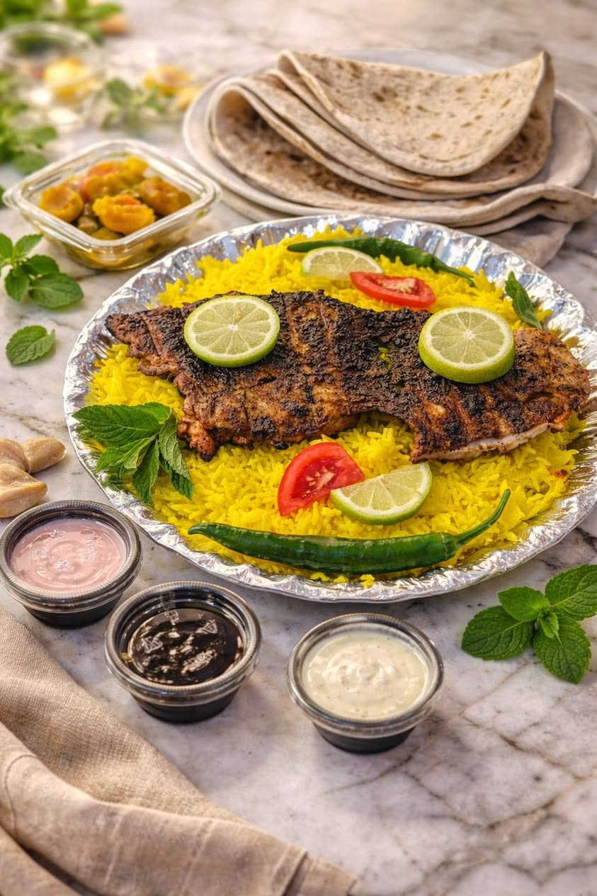 إذا اللمة جبيرة ... صواني تودي جاهزة 🔥
طعم يشبع الكل ويخلي السفرة غير شكل😋
📍 أبو غريب - الشهداء - شارع السكلات
للحجز عبر الخاص او رقم الواتساب 
📞 ***********
