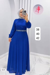 فستان شيفون • الطول 140سم • شحن مجاني