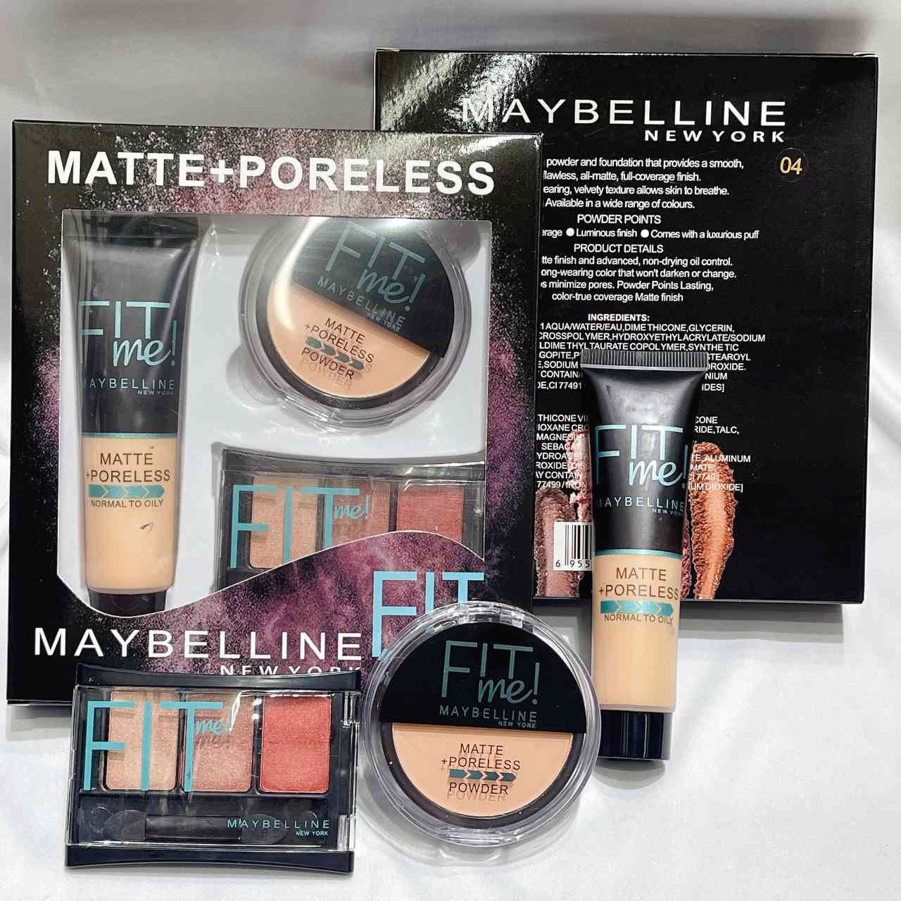 @الجميع 
✨💄 مجموعة مكياج فت -مي الجديدة 3 في 1 💄✨
كل الي تحتاجيه لمكياج مرتب وأنيق بمنتج واحد بس! 😍

تتكون المجموعة من:
💗 بودرة للوجه تعطي نعومة ولمسة مخملية
💗 كريم أساس سائل بتغطية كاملة يوحد لون البشرة
💗 باليت ظلال عيون بألوان حلوة ويجي وياها فرشاة سهلة الاستخدام

مميزاتها تخليها اختيار مثالي لكل بنية:
💧 مقاومة للماء والتعرق
⏰ تدوم لساعات طويلة بدون ما تتأثر
✨ تتحكم بالزيوت وتعطي بشرة مطفية ومرتبة
🌸 تركيبة ناعمة وما تترك أي تكتل أو أثر
🍃 مستحضرات تجميل بتركيبة طبيعية ولطيفة على البشرة

💋 مناسبة للاستخدام اليومي والمناسبات
وتعطيج مكياج كامل بإطلالة ناعمة وجذابة بكل سهولة


**إذا كنت صاحب هذا الإعلان وتريد حذفه لأي سبب، رجاءا أرسل رسالة إلى الدعم الفني**