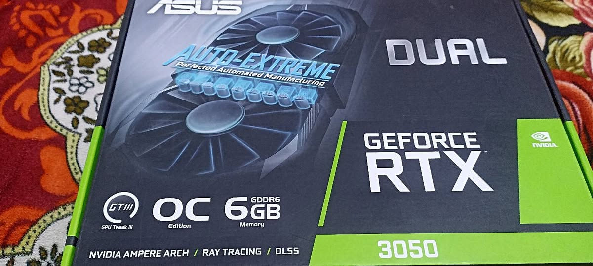 سلام عليكم    pc كامل للبيع - مع كل الكراتين
مواصفات PC:
CPU: Ryzen 5 5500
GPU: RTX 3050 6GB
RAM: 16GB 2x8 
MB: Asus B450M-A II
SSD: 1TB M.2 NVMe
PSU: 600W 
Case: NevieW 2771M RGB Black
Cooler: تبريد المعالج موجود
*كل القطع مع كراتينها*

الملحقات:
شاشة: MSI 27" 100Hz *مع الكرتون*
ماوس: iMICE X7 RGB *مع الكرتون*
كيبورد: R8 1822 RGB *مع الكرتون*
سماعة: WESEARY WG1 لاسلكي RGB *مع الكرتون*
يوابس: GP1500VA 1500VA *مع الكرتون*

المكان: ديالى - كنعان
الحالة: نظيف جدا واستخدام شخصي
السعر كامل: مليون و ميه او قابل للتفاوض 
للتواصل: *********** 
او ‏‪***********‬‏
الكيس فقط بدون ملحقات 850 الف  او بي مجال
