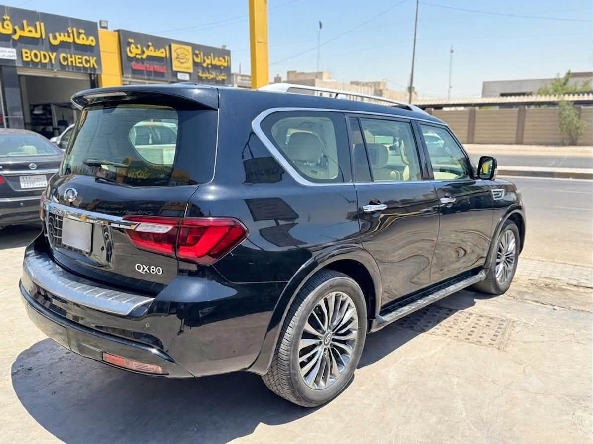 Infiniti QX80
Infiniti QX80

السنة: 2021

الممشى: 106,000 كم

الوارد: خليجي 

الموقع: بغداد ورقم بغداد 

سياره جاهزه والسونار مرفق

* محرك V8 

* نظام دفع 4x4

المواصفات:

* 7 / 8 ركاب

* مقاعد جلد فاخرة

* مقاعد أمامية كهربائية مع ذاكرة

* تدفئة وتبريد للمقاعد الأمامية

* شاشة وسطية كبيرة

* نظام ملاحة

* Apple CarPlay + Android Auto

* نظام صوتي فاخر Bose

* كاميرات 360 درجة

* حساسات أمامية وخلفية

* رادار + مانع تصادم

* مثبت سرعة

* فتحة سقف

* دخول وتشغيل ذكي

* تشغيل عن بعد

* مكيف أوتوماتيكي ثلاثي المناطق

* شاشات ترفيه للمقاعد الخلفية

* مرايا كهربائية مع طي أوتوماتيكي

* مصابيح LED

* جنوط ألمنيوم فاخرة

* نظام الثبات الإلكتروني + ABS

* نظام إنذار + قفل مركزي

⸻

📞 للمزيد من المعلومات:

***********✨

السعر :35,000$$ وبيها مجال
