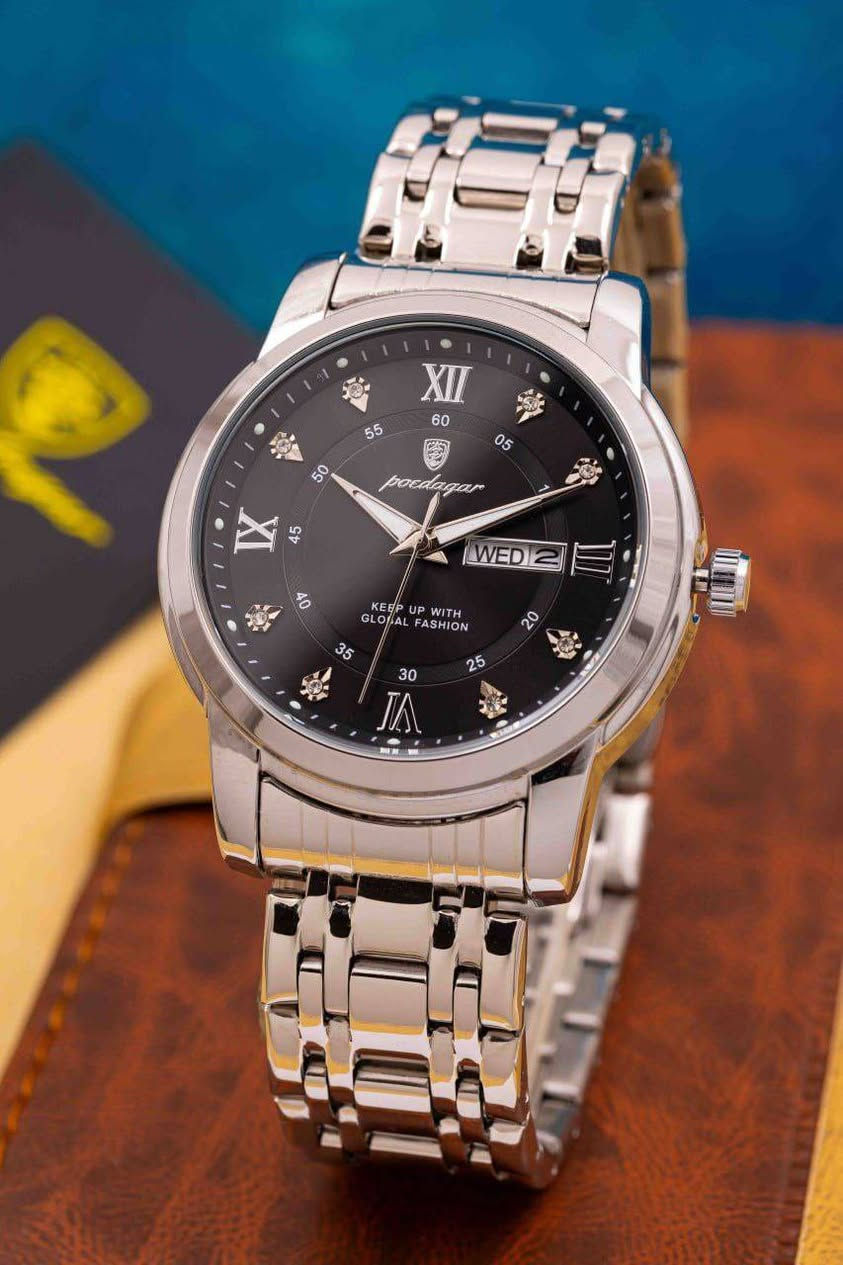 -پوديگار  رجالي📣

-وزن الساعه : 106 غرام⚖️

-قطر الساعه : 38 ملم 🎯

-نافذ شهري ويومي🗓

-قفل فراشه🤝

-طلاء ثابت⚡️

-كوالتي عالي 🔼

-ضد الماء🌧

كل الألوان متوفره 💯

سعر القطعة 25 الف والتوصيل مجاني 

ضمان الفحص أمام المندوب
