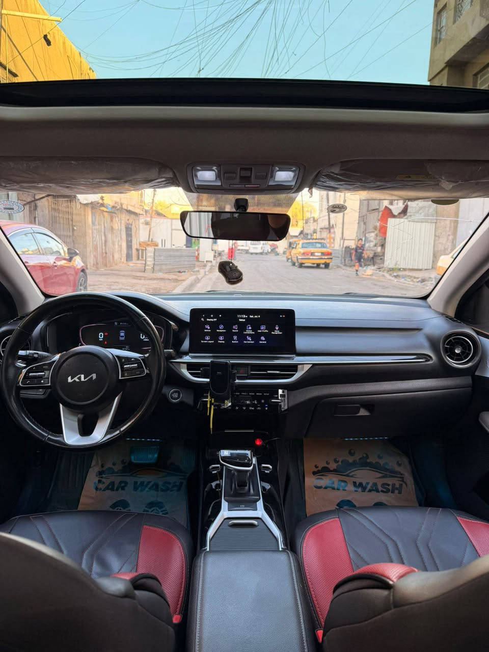 Kia K3 موديل  2022 المرغوب تجميع صيني (فول مواصفات)

كفالة عامة من الصبغ، الضربة، والتبديل ما عدا ( بيها فقط صبغ دعاميه مقدار شبر + الدوسه مقدار شبر  كما موضح في الصور ) + شخطه صغيره في الباب الخلفي الايمن.

الوضعية: السيارة بحالة الشركة، جديدة وماتحتاج مصروف نهائياً (ما عايزة ألف دينار).

الحدادية: 100% وكالة.

التايرات: طقم جديد.

المحرك والمواصفات الميكانيكية : -

المحرك: 1.5 دوش (دبل نوزل).

التبريد: قطعتين (تبريد شاشة) + ثلج ما شاء الله.

المواصفات والكماليات (فئة الفول).

بصمة تشغيل وأبواب.

فتحة سقف.

ماشية42الف حقيقي 

كاميرا محيطية.

سايد بريك كهربائي.

خاصية الأوتو هولد (Auto Hold).

(أشاير مري).

اشاير لكزز متحركه .. فقط بل 2022 تجي.

الكشنات مغلفة جلد ومحمية أصلي.

السعر: ( 135 ) مجال بسيط جدا.

مكاني بغداد / الشيخ عمر.

تريد تحويل مباشر أو وكالة يمك.

التفاصيل واتس ( *********** ).
