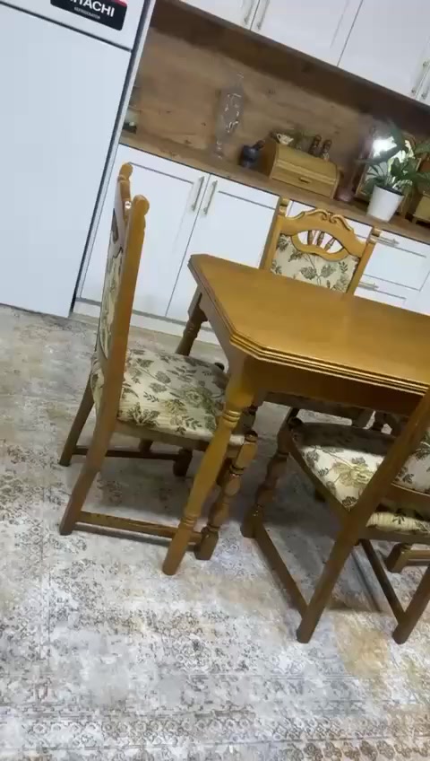 تاقمی نان خواردنی ئەوروپی ٤ نەفەری
مێزەکەی گەورەو بچوک ئەکرێت
٧٠٠$پێدراوە
بۆ فرۆشتنەوە
نرخی ٣٦٠ هەزار
سلێمانی
Whatsup
***********
