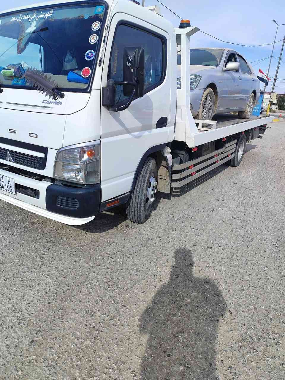 السلام عليكم أخوان الله يجفيكم شر الحوادث والعطلات كرين سطحي لنقل السيارات في بابل والى جميع المحافظات خدمه 24ساعة للاتصال *********** أو ***********
