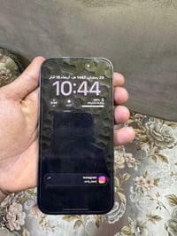 ايفون 14 برو لبيع جهاز نظيف ما مفتوح بي بس سواد بل كامره سيلفي بس 0777...