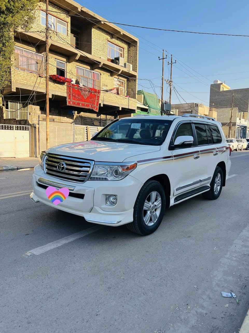 للبيع
لاندكروز VXR موديل 2011

رقم بغداد انكليزي بأسمي

محرك 8 سلندر

بصمه 
فتحه سقف
حساسات

شاشه اندرويد

فور ويل 

ثلاجه 

لايت زينون 

تبريد مركزي 

السياره بيها صبغ مكانات ابيع حزام 

سياره جاهزه مابيهه اي نقص 
مسويلهه ادامه عامه

السعر 260$
مكاني بغداد 
للاتصال(***********)
