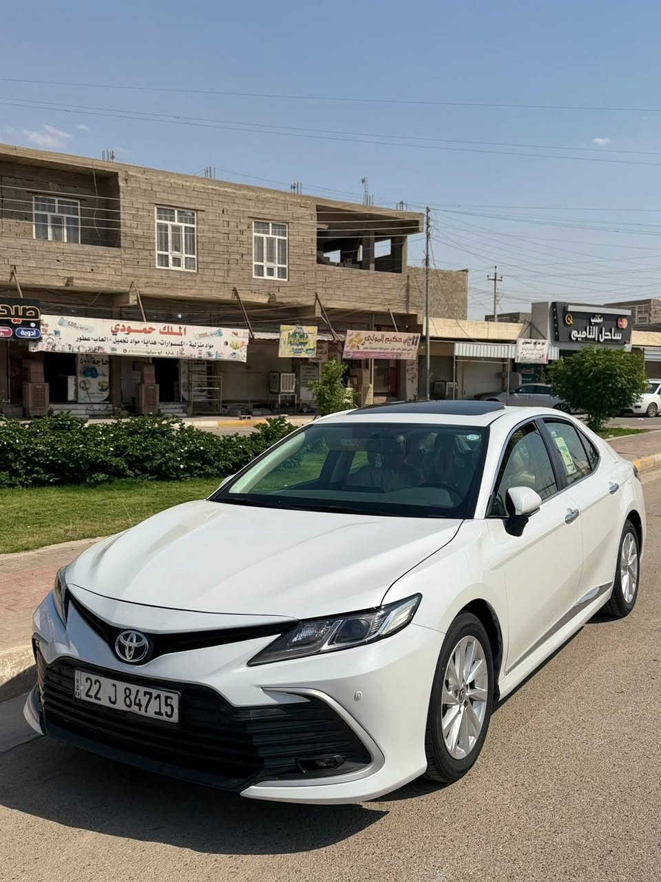 السلام عليكم كامري موديل 24 بانزين فول موصفات سياره ماشيه 118 km سياره حيل جديده بيه دعاميه صبغ فقط سعر سياره 225 بيه مجال بسيط مكان سياره الرمادي رقمي ***********
