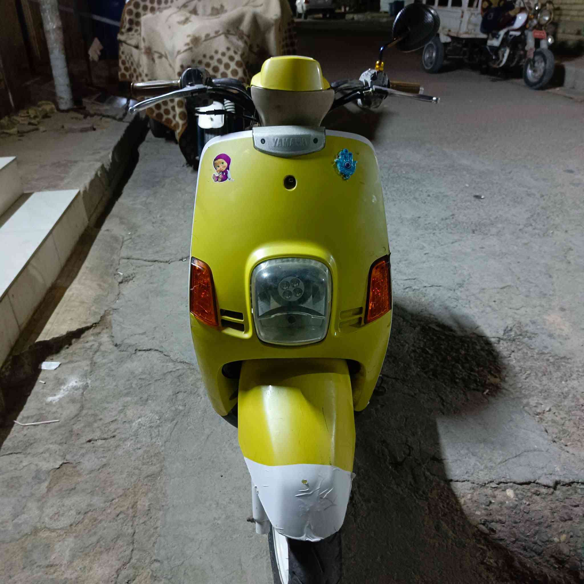 بوليسي للبيع ناصرية حي الشهداء الدراجة نظيفة وشرط الفحص مفتوحة بس ولفات السعر 700 وبيها مجال للشراي واتساب ***********
