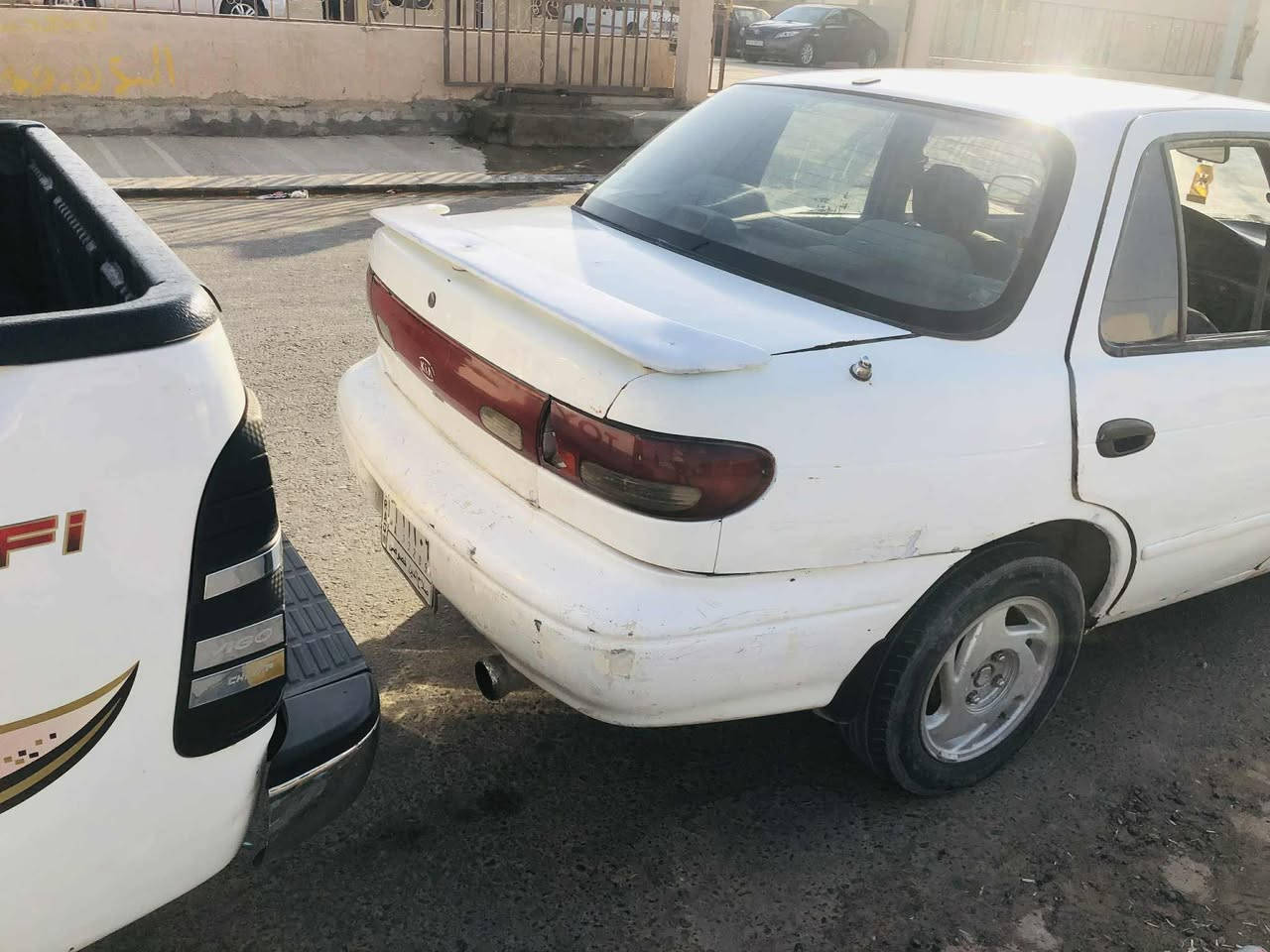 السلام عليكم
كيا سيفيا موديل 1995
سياره كير مكينه بحاله جيده 
رقم صلاح الدين 
تخم تايرات بحالة ممتازه 
السياره كامله فقط عايزها درايم شفت بي طكطه من تستدار كهربائيات شغاله كلها داخلها نضيف كشنات جديده مثل ما موضح بلصور 
العنوان صلاح الدين بيجي 
رقم الهاتف
***********
***********
