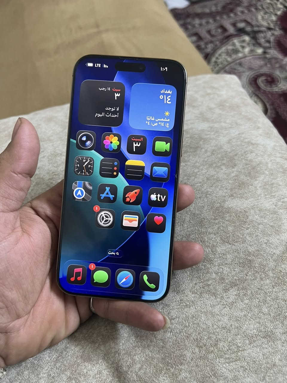 IPHONE 16PRO MAX
256GB
BATTERY 95%
سعر. مليون و280الف 
(1،280.000)
بغداد اعضمية***********
