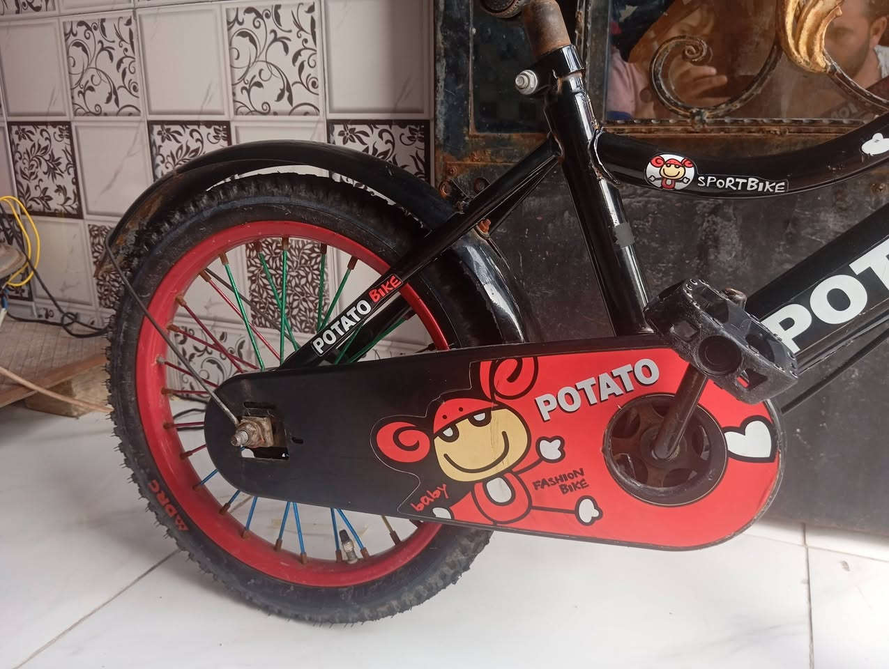 سلام عليكم
بايسكل اطفال نضيف البيع سعر 35

مكاني ابي الخصيب***********
