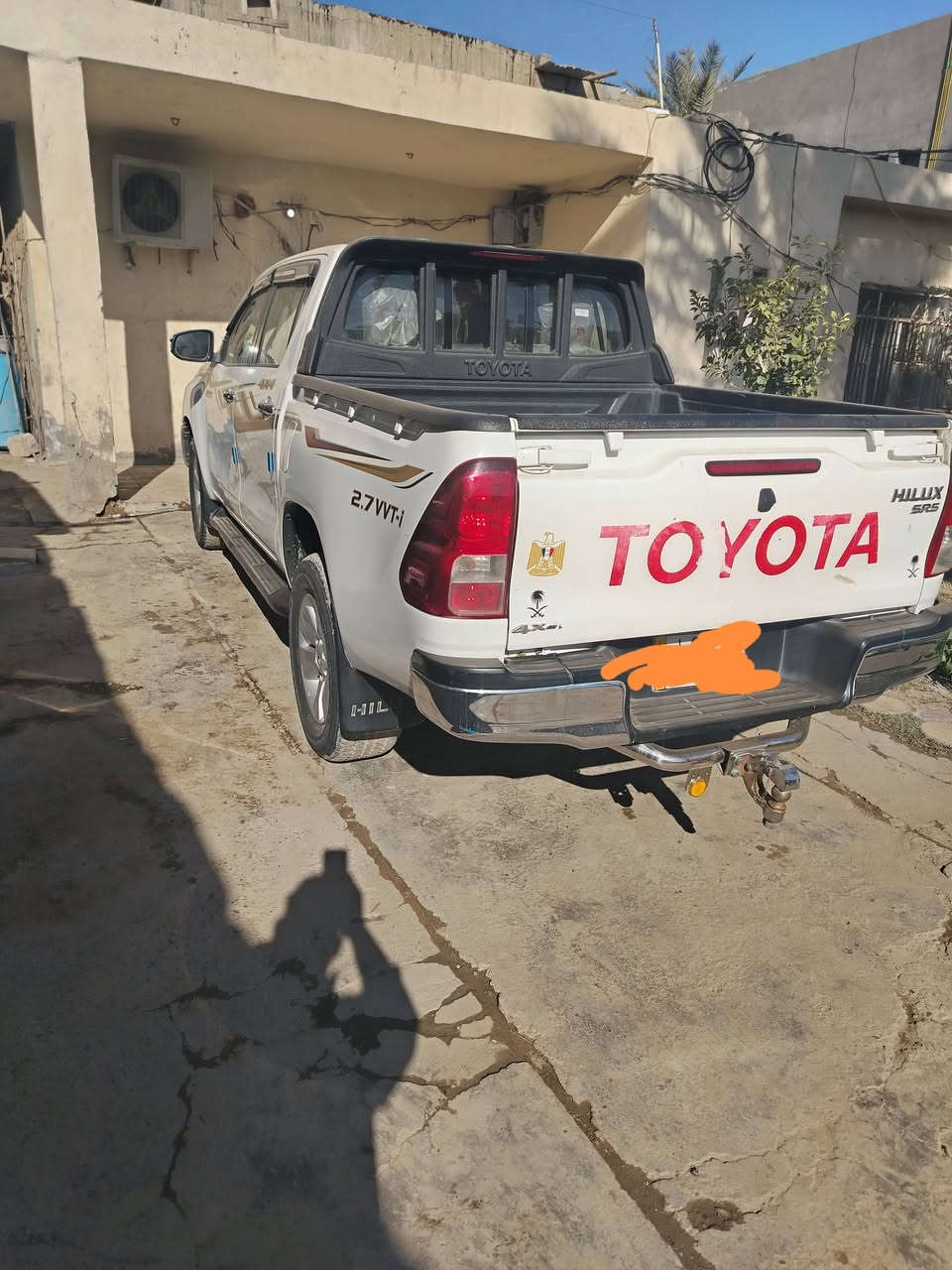 تويوتا هايلوكس دبل قماره ٢٠١٧
رقم المثنى مكفوله من الصبغ بيها شويه ع زلبارد
َمحرك كير َمكفول تحويل مباشر اتصال ***********
