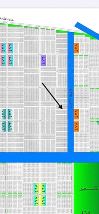 للبيع قطعة ارض بالصابيات المراتب  المساحة 100 متر نافذه على شارع 60  ي...