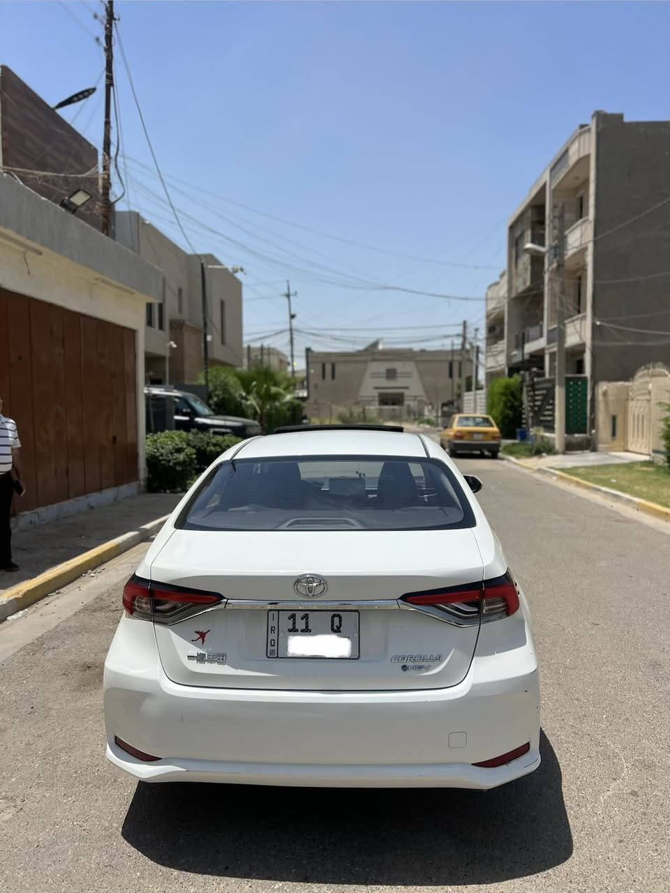 السلام عليكم
تويوتا كورلا 2024 شكل الخليجي فول مواصفات 
رقم بغداد باسمي
مكفولة من الصبغ والبارد والتبديل
كير ومحرك وتبريد وصدر على وضع الشركة
ماشية 24 الف كيلو

السعر $15,000 ( 150 ورقة ) وبيها مجال بسيط
للاستفسار : ***********
مكان السيارة بغداد حي الاطباء
