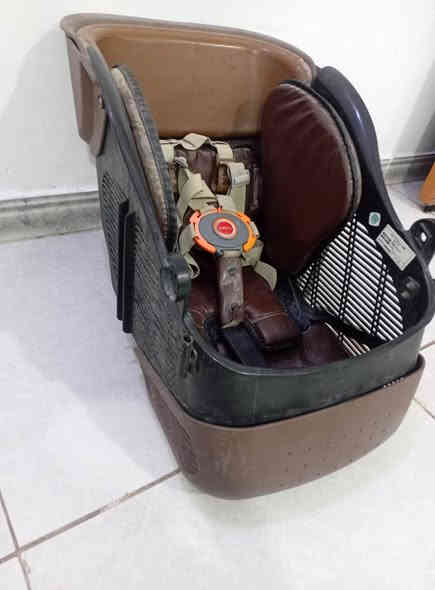 السلام عليكم كرسي او حضانة مال بايسكل للبيع مال بالا العنوان  بغداد حي النصر  للتواصل  رقم 📱 الهاتف ***********
