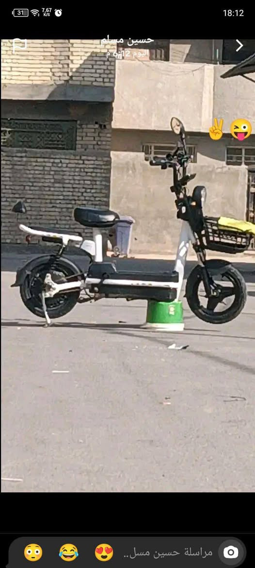 دراجه للبيع شحن دراجه نضيفه عوزه بطاريات فقط
السعر 190
عنوان بغداد حي الكوفه 
رقم ***********
