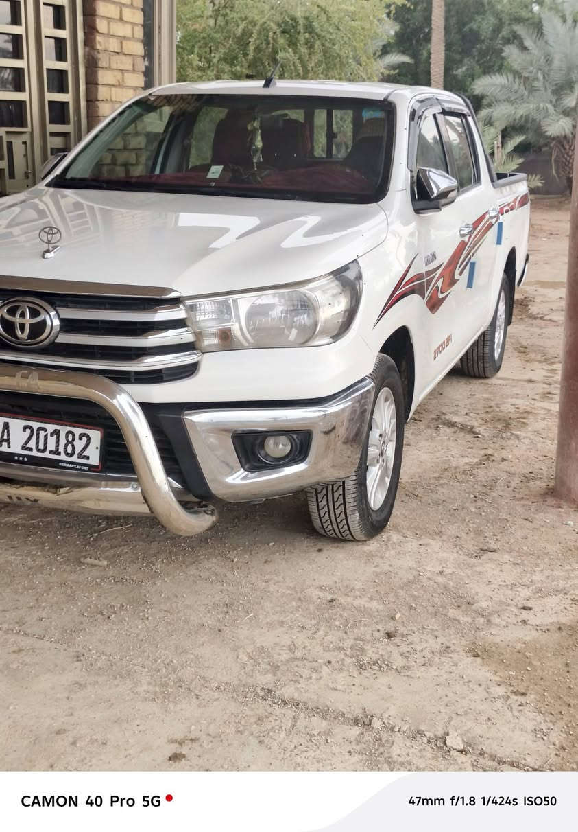 السلام عليكم
للبيع تويوتا هايلوكس 

موديل 2016 سعودي

السياره جاهزه من كلشي 

رقم :قادسيه سونار بل منشور

‭‏‪***********‬‏
كير عادي
السعر 220 أو بيه مجال
