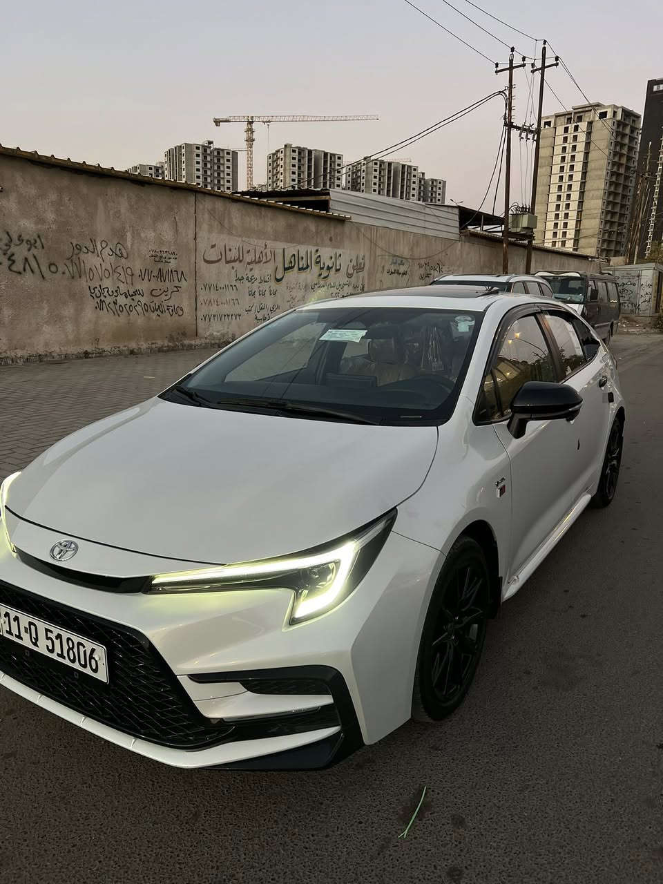 كورلا 2024 gr هايبرد خليجي صيني رقم بغداد بااسمي مكينه 1800 لون ابيض صدفي فول فتحه بصمه بيبان بصمه صندوك كشنات جلد بصمه تشغيل كيجات دجتل لايت لد داخل مشمشي ومطعم برصاصي حياس خلفي رادار امامي تحديد مسار تبريد قطعتين 3 انضمه قياده فول تحكات بجم اس ضايفله كماليات مرتبه سياره مكفوله كفاله عامه من الضربه والصبغ والبارد والفتح والتبديل بدون شخوط  بيه نكدتين مال حصوايه فقط اصغر من الاضفر لايلون الشركه بعده بيه الارضيات ممستخدمه بيع فقط *********** شباب رجاءا المايعرف بيه ليتفلسف وياي هاي gr تختلف عن بقيت الكورلات العاديه
