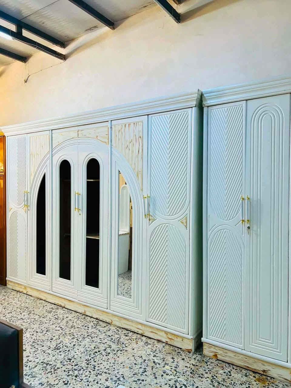 غرفة نوم صاج عراقي -
تصميم تركي لون مميز 
داخل صاج ضهر صاج
صبغ حراري رش
 عملية وتتحمل  
✨ : نظافة 90💯
لسعر: 900

🪛 شد ونقل مجاني داخل بغداد 🚛  
📦 توصيل متوفر لباقي المحافظات بكروة


**إذا كنت صاحب هذا الإعلان وتريد حذفه لأي سبب، رجاءا أرسل رسالة إلى الدعم الفني**