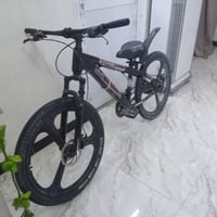 بايسكل حجم 24اخو الجديد كامل كير ومكائن كلها صالحه للعمل بس البريك الأ...