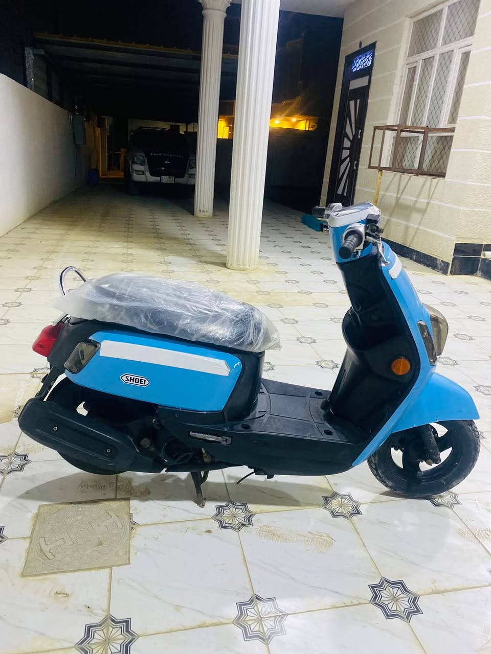 سلام وعليكم دراجة بوليس مصطرة بلادية مكينة ناعمة نواقصهة بس شاشة وتصلح مكاني بعقوبة حي المعلمين *********** سعرهة 700 وبيهة مجال
