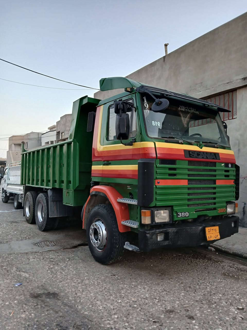 موديل 1995 تبريد گێر 3ب3 سنكل جوبليس بومة تخم تایر جديد حجم 380 بم كهرب كامل بشرت گێر محرک  اکسل بشرت سبغ عام للجمالیە   سعر 170 مجال  ***********///
***********
