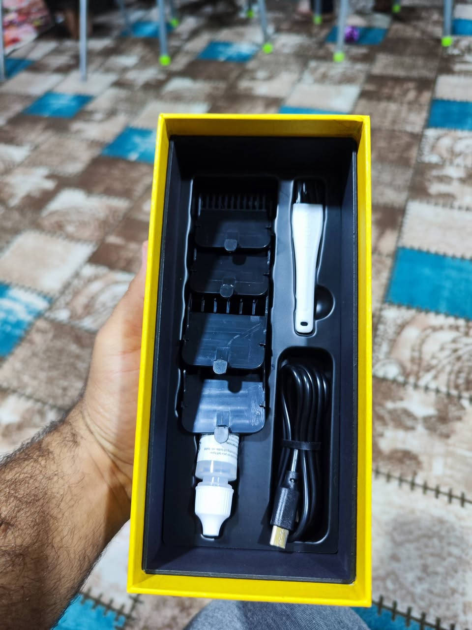 مكينه كيمي تدريج جديده
كامل الملحقات +شحن تايب سي 
السعر ٢٥ الف


**إذا كنت صاحب هذا الإعلان وتريد حذفه لأي سبب، رجاءا أرسل رسالة إلى الدعم الفني**