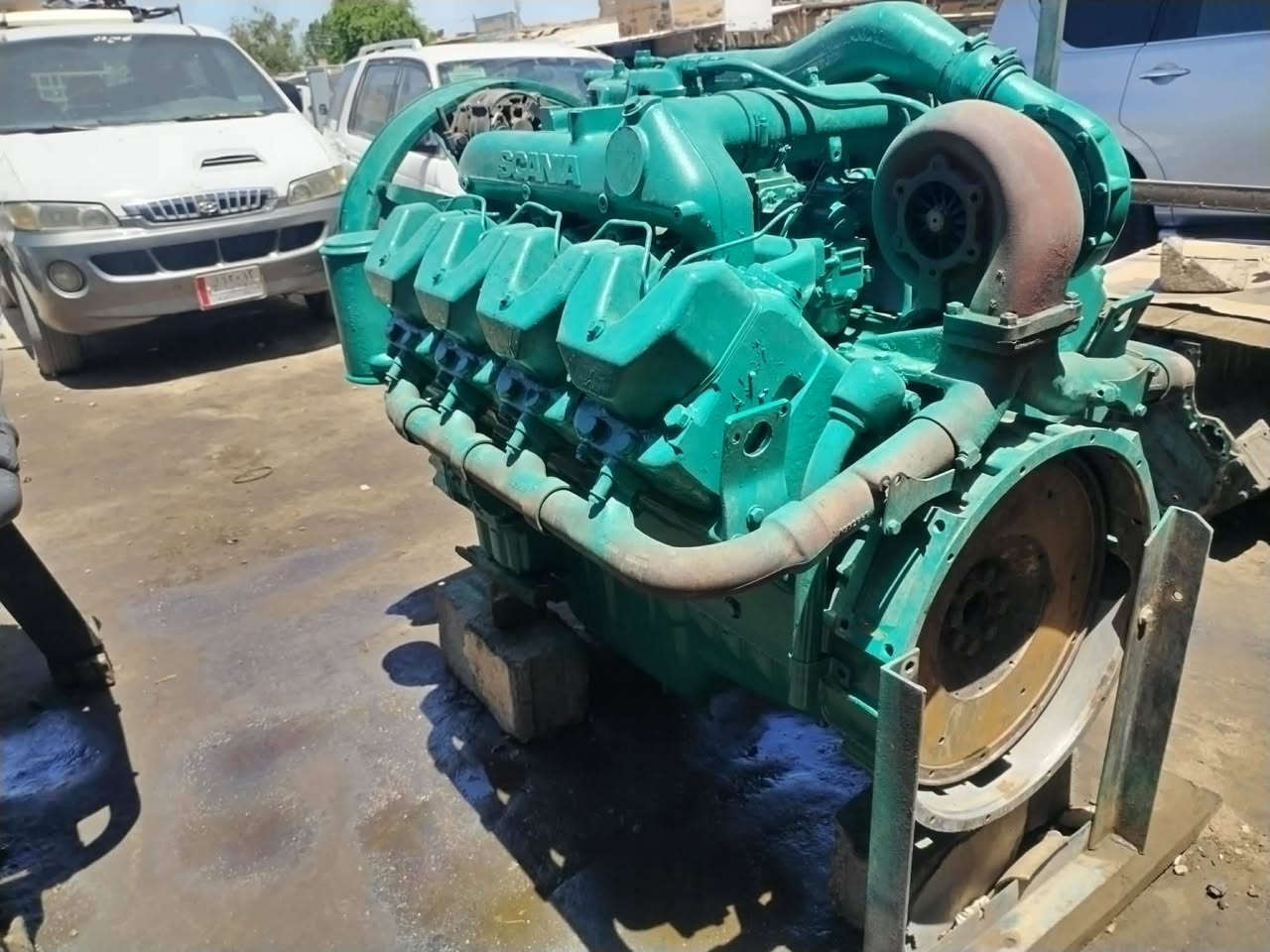 يتوفر لدينا محرك سكانيا 143 09 مشروط عل حمل تنقيص تبخير العنوان كربلاء المقدسة حي الصناعي شارع الكرينات مجاور المركز الصيني الاستفسار اتصل على الأرقام التالية 
***********
***********

