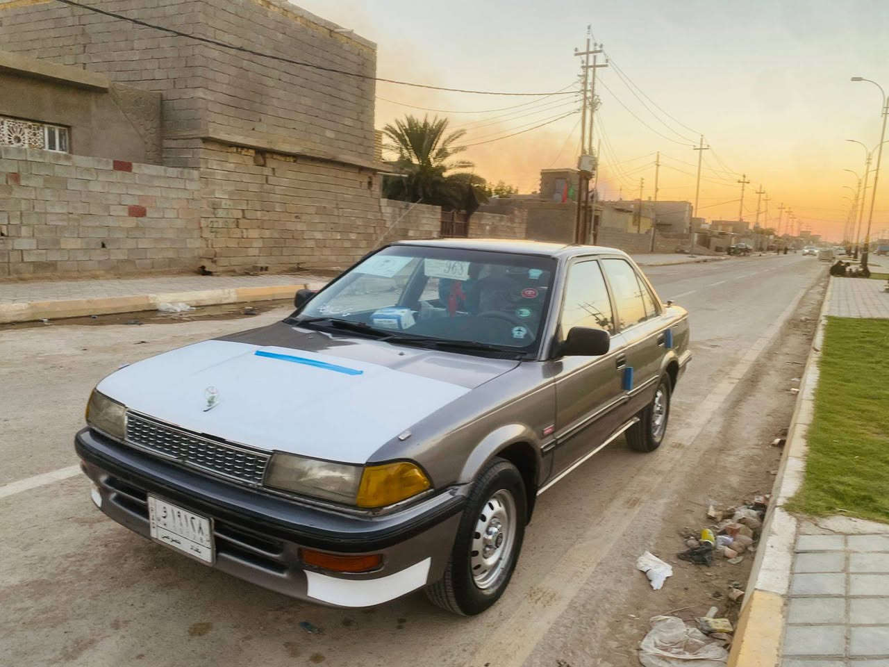 كورلا موديل. 92  كير محرك حداديه تخم تأير نقصها فقط.كلج تبريد ثلج قبل لايعطل  كفاله من الحادث صبغ جماليه من الجراد سنويه بعدها ماساقطه نهايه 2029 السعر 45وبيها مجال حك الجيه مكان واسط قضاء الزبيديه ***********الرقم الثاني***********

