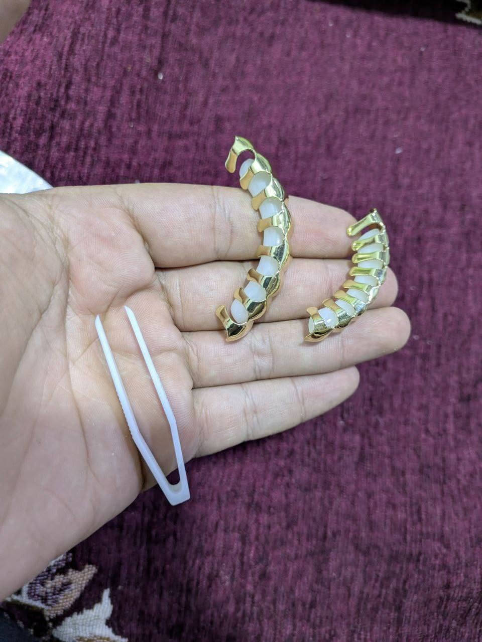 اسنان دهبية بها شكل اليفيدة يدفعلنا بي سعر وياخده


**إذا كنت صاحب هذا الإعلان وتريد حذفه لأي سبب، رجاءا أرسل رسالة إلى الدعم الفني**