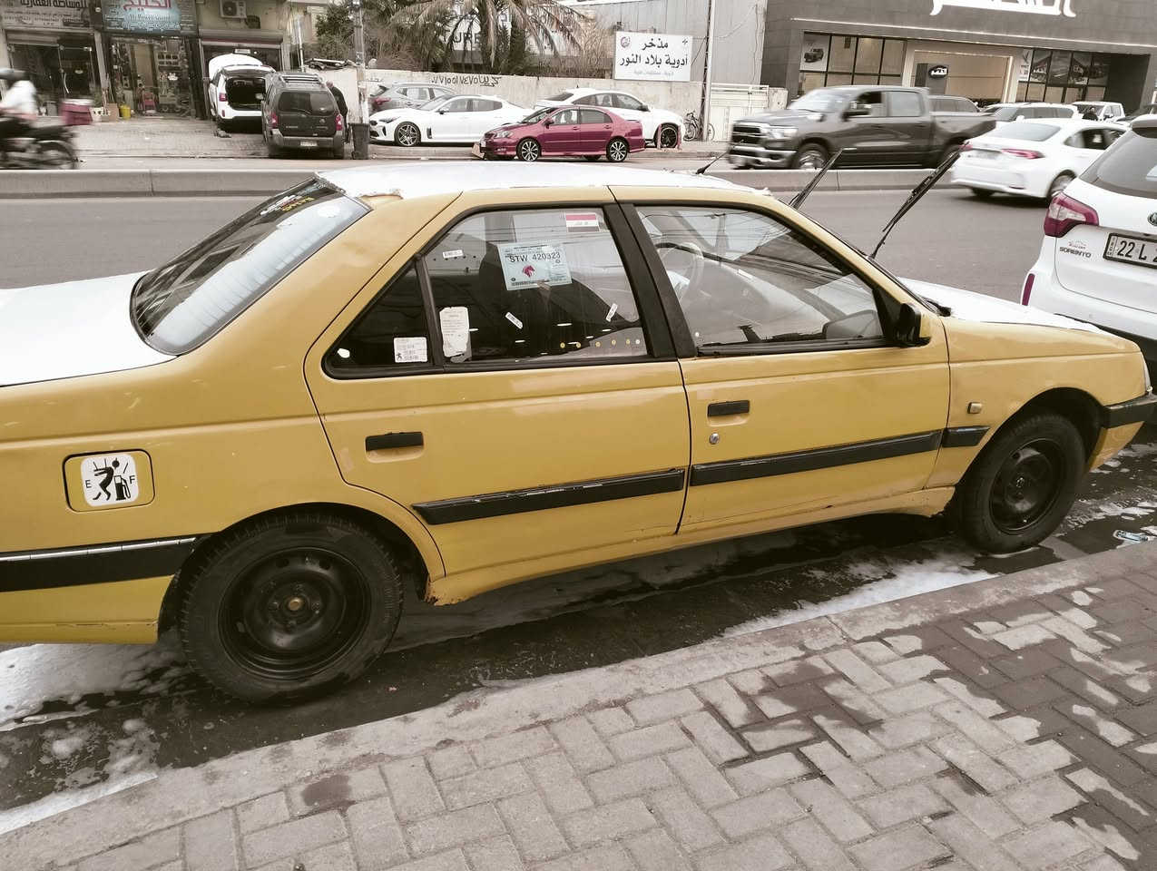 بيجو لميس موديل 13 بسمي مصفره هيئه وغرامات المكان حي حطين قرب نفق شرطه السعر 30
***********
