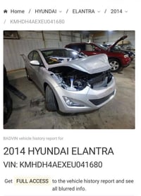 النترا وارد امريكي موديل  2014  حادثها بنيد فقط تبديل بقطعة اصلية  كفا...