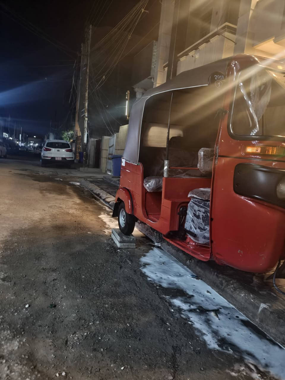 السلام عليكم تكتك موديل 2018 باجاج شهر 10 كفاله عدا الدوس معمره فقط محرك  مجفت جديد   رقم بغداد الجديد نكليزي  لل استفسار خاص او الاتصال علا هاذ الرقم ***********
